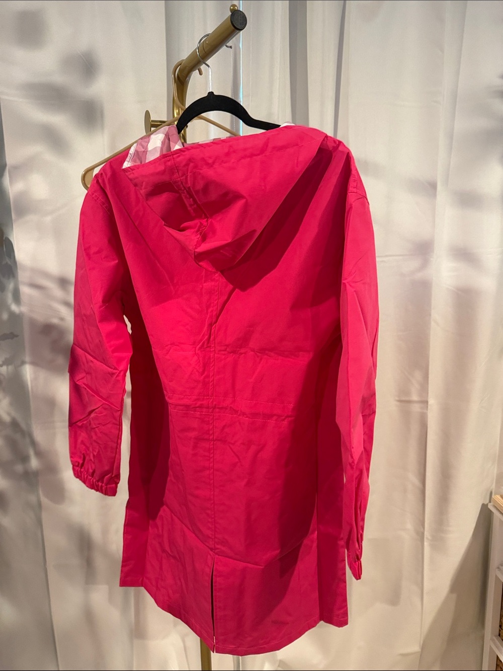 WJacket Icon Windbreaker Rain Jacket Longline Water-resistant Windproof - Picture 9 of 16